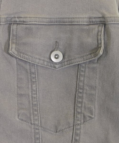 three dots（スリードッツ）デニムジャケット グレー サイズ:F レディース/2200651385015