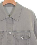 three dots（スリードッツ）デニムジャケット グレー サイズ:F レディース/2200651385015