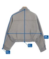 three dots（スリードッツ）デニムジャケット グレー サイズ:F レディース/2200651385015