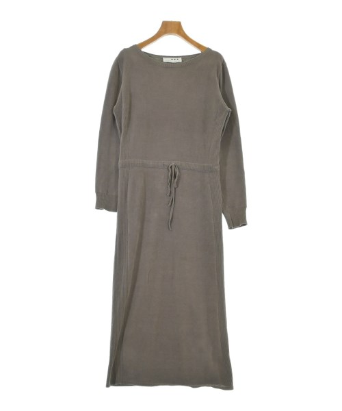 three dots(スリードッツ)ワンピース グレー サイズ:M/2200647684054