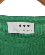 three dots（スリードッツ）ニット・セーター 緑 サイズ:●●●(XS位) レディース/2200652817096