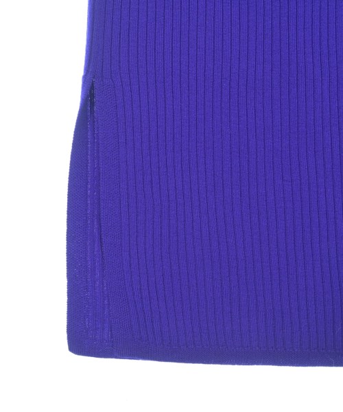 three dots（スリードッツ）ロング・マキシ丈スカート 紫 サイズ:3(L位) レディース/2200652817126