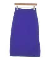 three dots（スリードッツ）ロング・マキシ丈スカート 紫 サイズ:3(L位) レディース/2200652817126