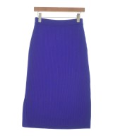 three dots（スリードッツ）ロング・マキシ丈スカート 紫 サイズ:3(L位) レディース/2200652817126