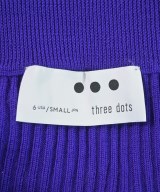 three dots（スリードッツ）ロング・マキシ丈スカート 紫 サイズ:3(L位) レディース/2200652817126