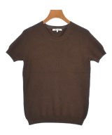 three dots（スリードッツ）ニット・セーター 茶 サイズ:S レディース/2200645928143