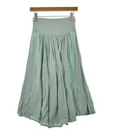 three dots（スリードッツ）ロング・マキシ丈スカート 緑 サイズ:XS レディース/2200646516141