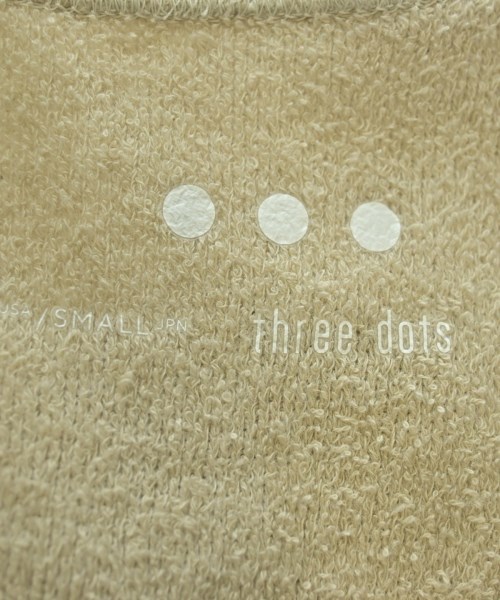three dots（スリードッツ）ワンピース ベージュ サイズ:S レディース/2200702275029