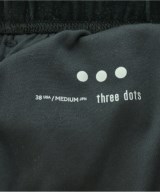 three dots（スリードッツ）スウェットパンツ 黒 サイズ:M レディース/2200708224113