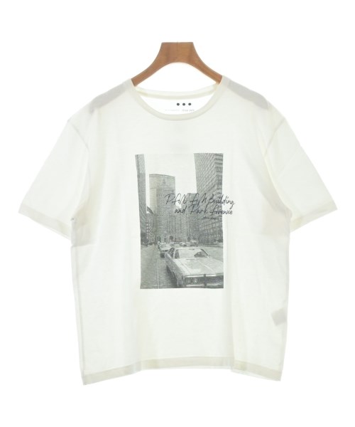 three dots（スリードッツ）Tシャツ・カットソー 白 サイズ:M レディース/2200709790037