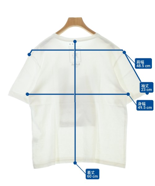 three dots（スリードッツ）Tシャツ・カットソー 白 サイズ:M レディース/2200709790037