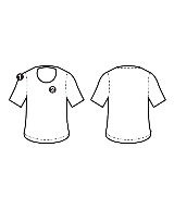 three dots（スリードッツ）Tシャツ・カットソー 白 サイズ:M レディース/2200709790037