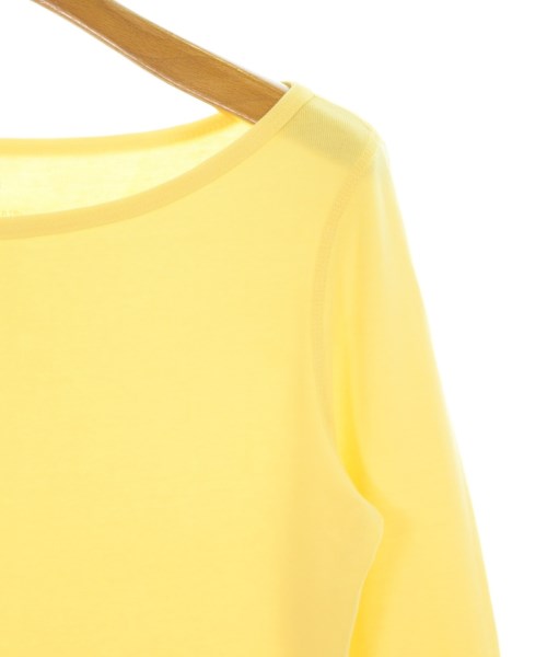 three dots（スリードッツ）Tシャツ・カットソー 黄 サイズ:M レディース/2200710100092