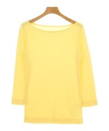three dots（スリードッツ）Tシャツ・カットソー 黄 サイズ:M レディース/2200710100092