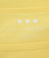 three dots（スリードッツ）Tシャツ・カットソー 黄 サイズ:M レディース/2200710100092