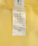 three dots（スリードッツ）Tシャツ・カットソー 黄 サイズ:M レディース/2200710100092