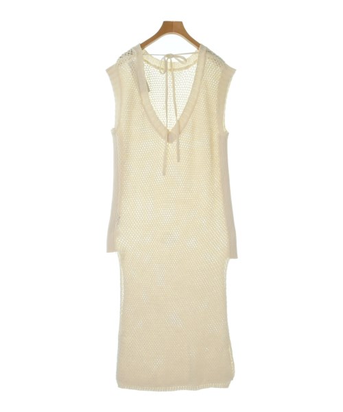 three dots（スリードッツ）ワンピース 白 サイズ:S レディース/2200660510033