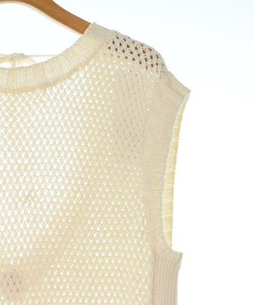 three dots（スリードッツ）ワンピース 白 サイズ:S レディース/2200660510033