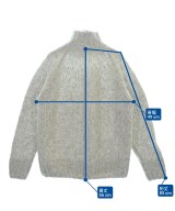 three dots（スリードッツ）ニット・セーター グレー サイズ:S レディース/2200662524090