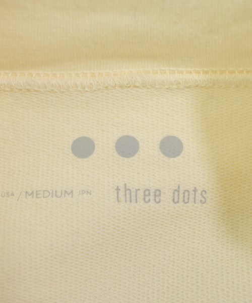 three dots（スリードッツ）Tシャツ・カットソー ベージュ サイズ:M メンズ/2200662496120