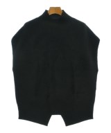 three dots（スリードッツ）ベスト 黒 サイズ:S レディース/2200667669413