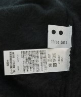 three dots（スリードッツ）ベスト 黒 サイズ:S レディース/2200667669413