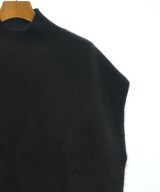 three dots（スリードッツ）ベスト 黒 サイズ:S レディース/2200667669413