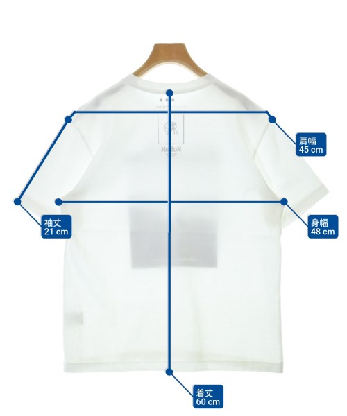 three dots（スリードッツ）Tシャツ・カットソー 白 サイズ:XS レディース/2200671674045