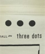 three dots（スリードッツ）Tシャツ・カットソー 白 サイズ:XS レディース/2200671674045