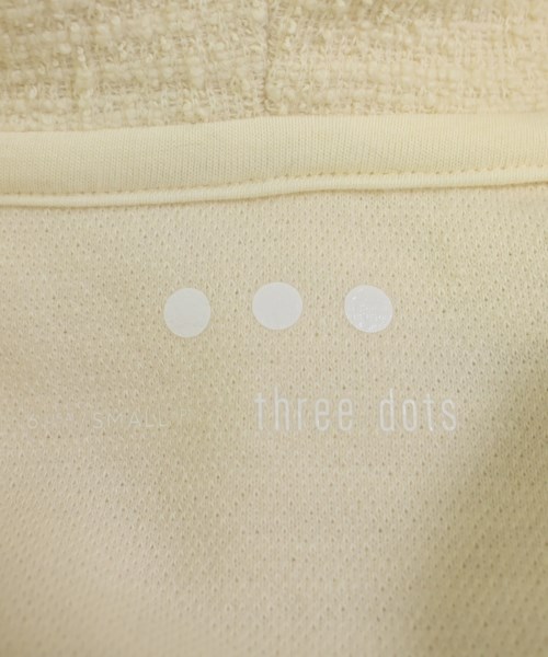 three dots（スリードッツ）その他 白 サイズ:S レディース/2200669242089