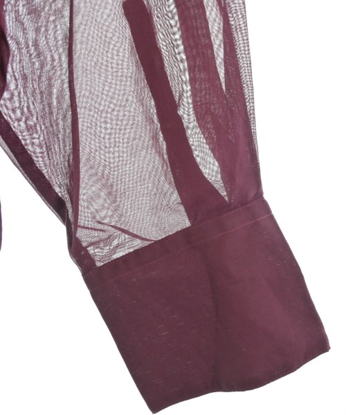 three dots（スリードッツ）ブラウス 赤 サイズ:S レディース/2200669242096