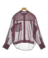 three dots（スリードッツ）ブラウス 赤 サイズ:S レディース/2200669242096