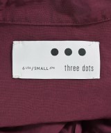 three dots（スリードッツ）ブラウス 赤 サイズ:S レディース/2200669242096