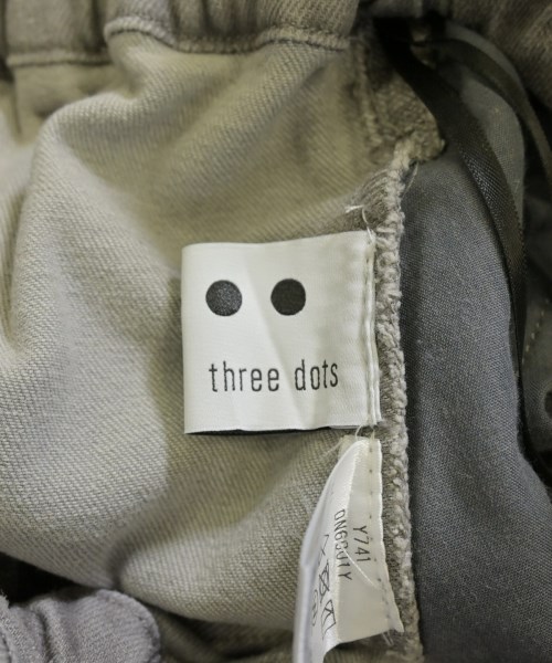 three dots（スリードッツ）デニムパンツ グレー サイズ:S レディース/2200730733089