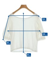 three dots（スリードッツ）Tシャツ・カットソー 白 サイズ:S レディース/2200732816063