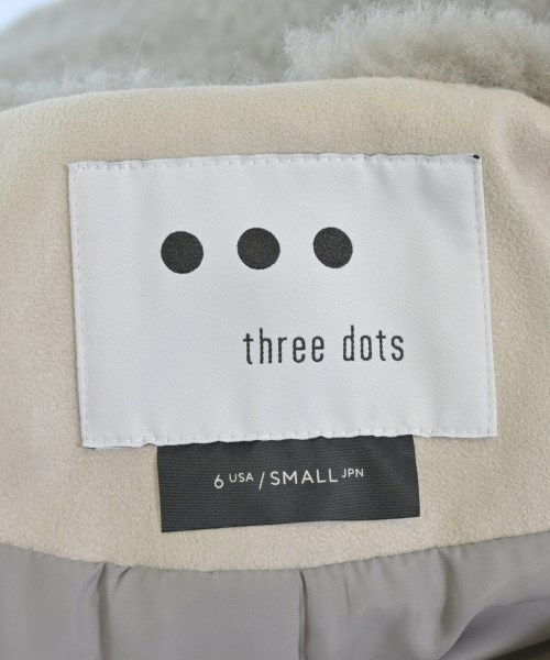 three dots（スリードッツ）コート グレー サイズ:S レディース/2200723332015