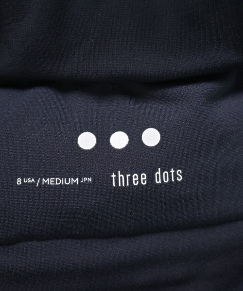 three dots（スリードッツ）その他 紺 サイズ:M レディース/2200722067123