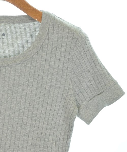 three dots（スリードッツ）Tシャツ・カットソー グレー サイズ:S レディース/2200726072079