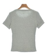 three dots（スリードッツ）Tシャツ・カットソー グレー サイズ:S レディース/2200726072079