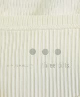 three dots（スリードッツ）Tシャツ・カットソー 白 サイズ:S レディース/2200726072086
