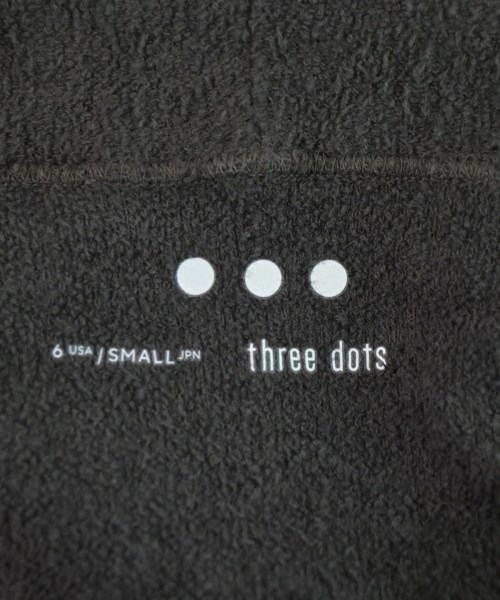 three dots（スリードッツ）パーカー グレー サイズ:S レディース/2200729045032