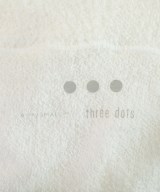 three dots（スリードッツ）パーカー 白 サイズ:S レディース/2200729045049