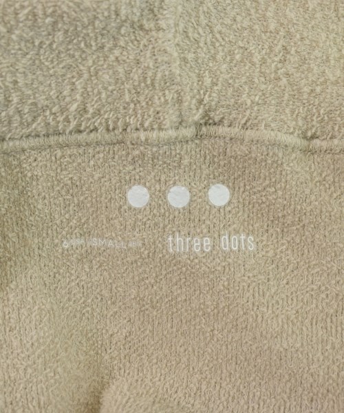 three dots（スリードッツ）パーカー ベージュ サイズ:S レディース/2200729045056