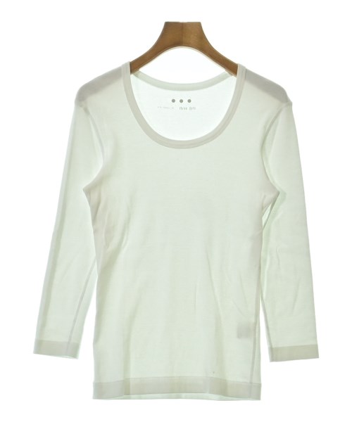 three dots(スリードッツ)Tシャツ・カットソー 白 サイズ:S/2200679300038