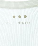 three dots（スリードッツ）Tシャツ・カットソー 白 サイズ:S レディース/2200681784147