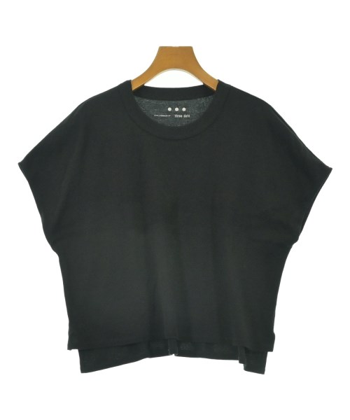 three dots(スリードッツ)Tシャツ・カットソー 黒 サイズ:M/2200683891089