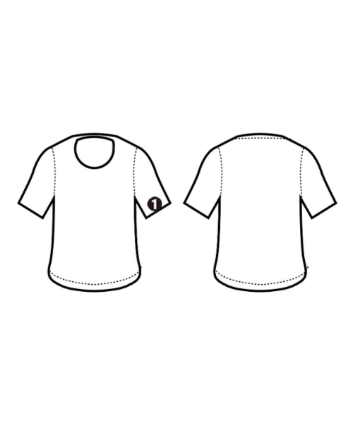 three dots（スリードッツ）Tシャツ・カットソー 白 サイズ:S レディース/2200684421032