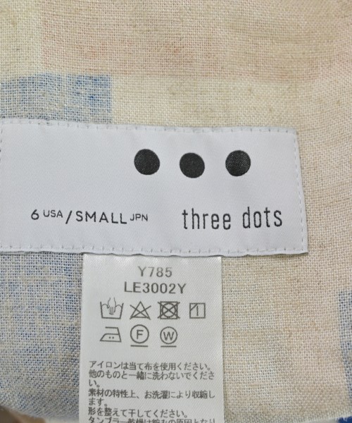 three dots（スリードッツ）ロング・マキシ丈スカート ベージュ サイズ:S レディース/2200679190196