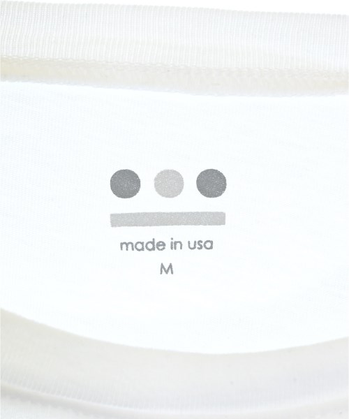 three dots（スリードッツ）Tシャツ・カットソー 白 サイズ:M メンズ/2200685238042
