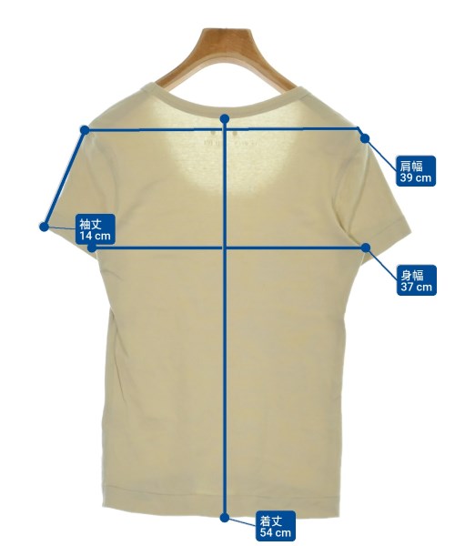 three dots（スリードッツ）Tシャツ・カットソー ベージュ サイズ:S レディース/2200685407080